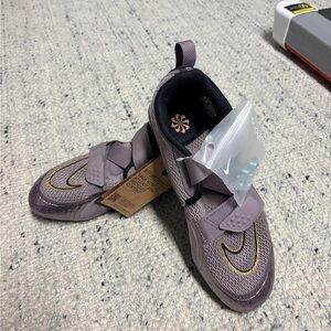 Nike Lavender Cycling Shoes with Black Accents